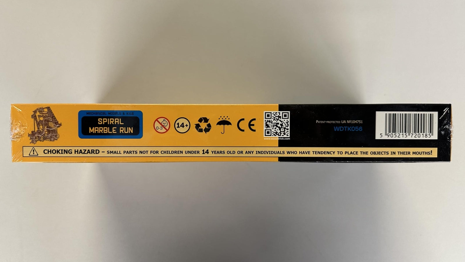 Wood Trick Wooden Marble Run Spiral Electric Motorized - Wooden 3D Puzzles Fo...